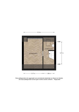 Floorplan - Boskrekel 63, 7423 HB Deventer